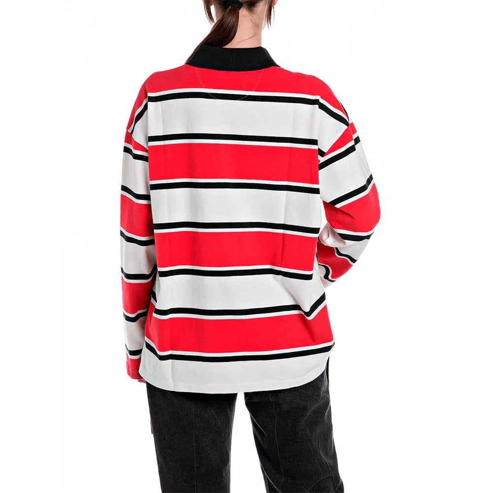 REPLAY DÁMSKÉ TRIČKO S DLOUHÝM RUKÁVEM