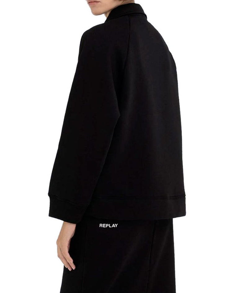 REPLAY DÁMSKÁ MIKINA S LÍMEČKEM