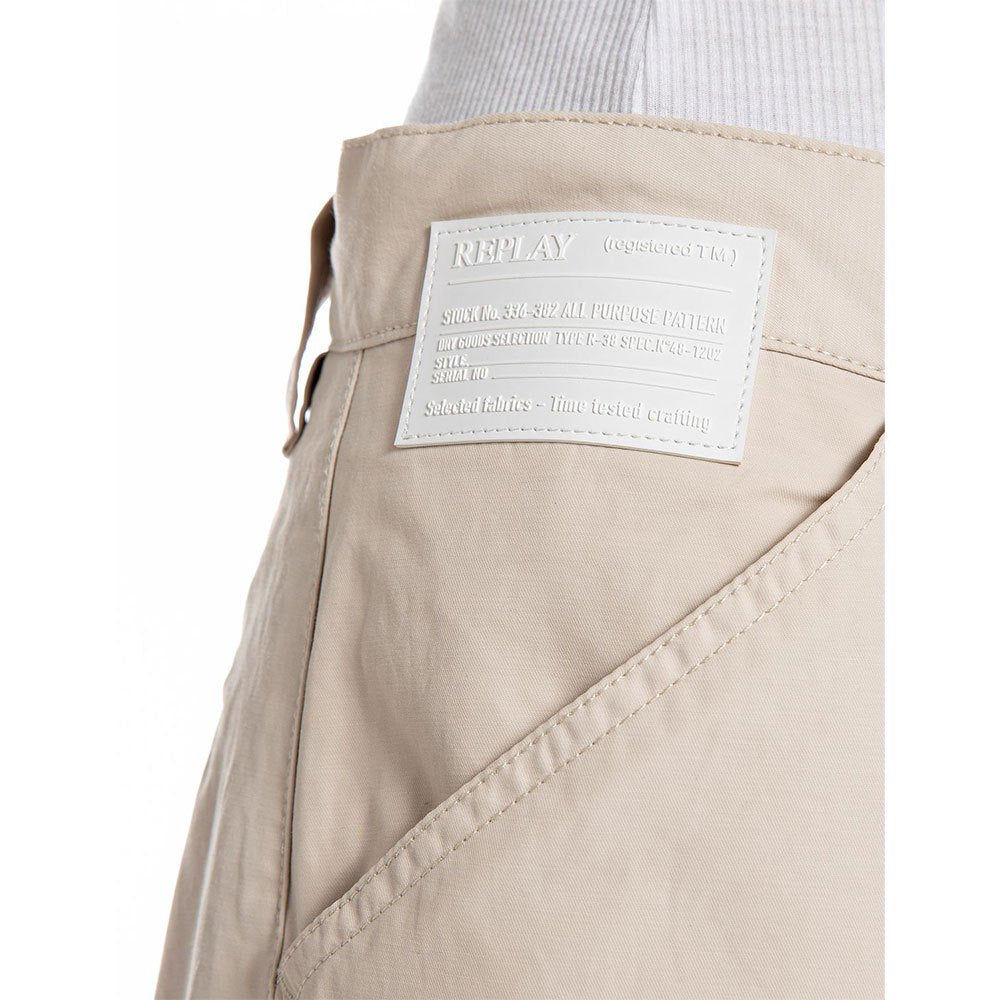 REPLAY WOMEN'S CARGO SHORTS