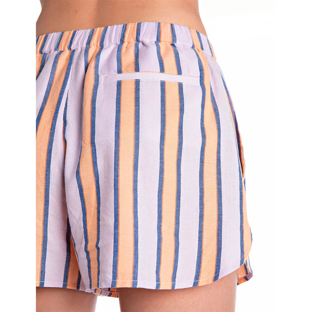 REPLAY NŐI SZÍNES CSÍKOS RÖVIDNADRÁG KÉNYELMES FAZONNAL 