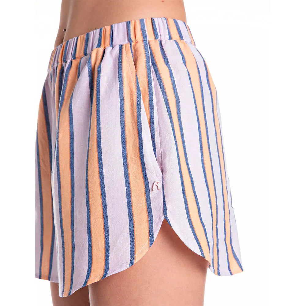 REPLAY NŐI SZÍNES CSÍKOS RÖVIDNADRÁG KÉNYELMES FAZONNAL 