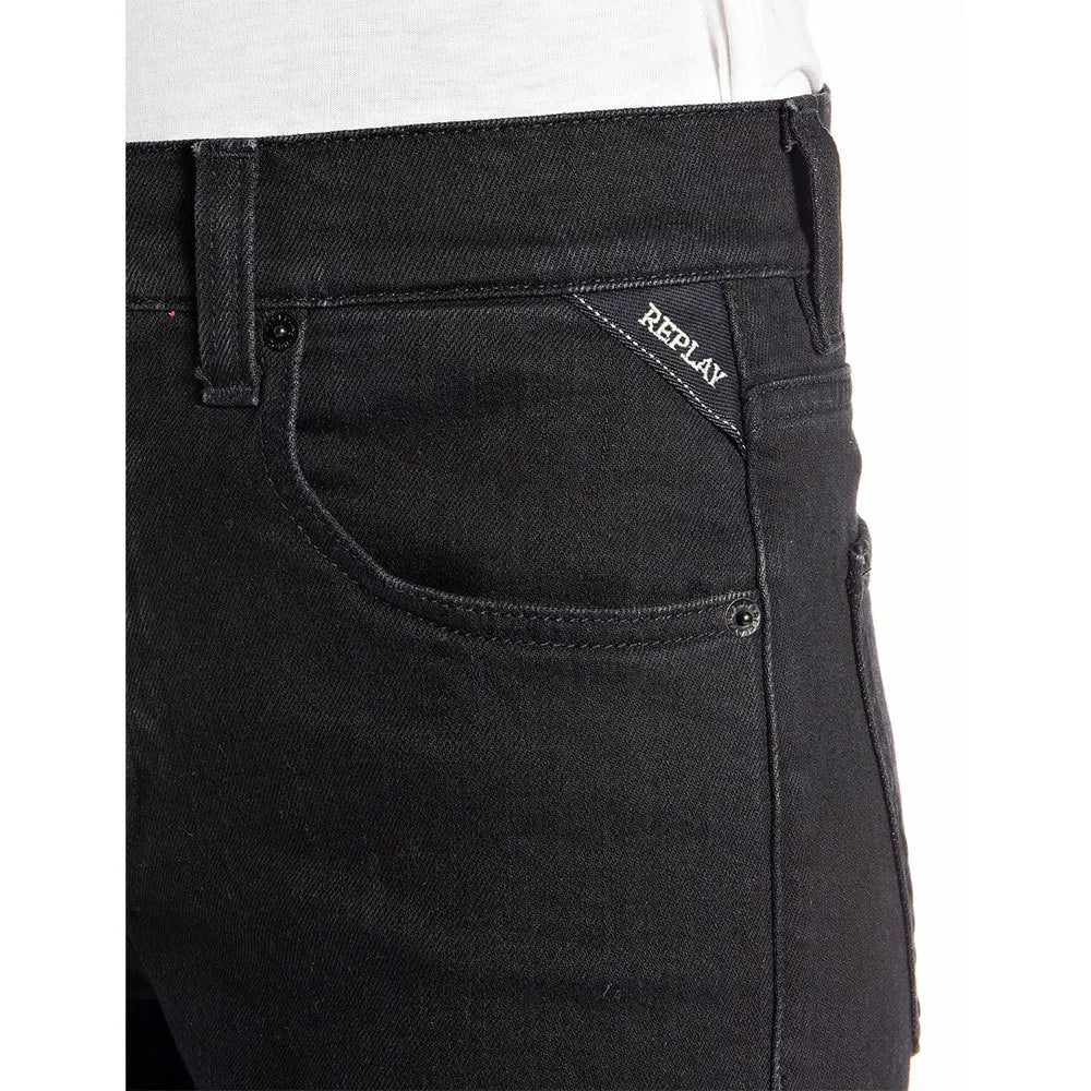 REPLAY DÁMSKÉ MAIJKE DŽÍNY ROVNÉHO STŘIHU