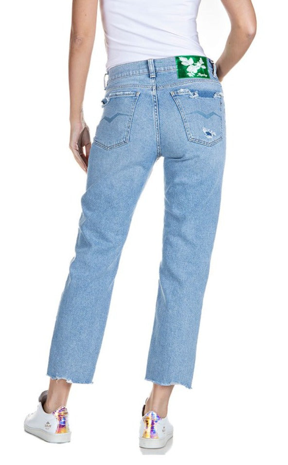 REPLAY DÁMSKÉ DŽÍNY STŘIHU MAIJKE