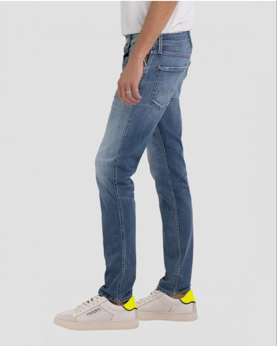 REPLAY PÁNSKE SLIM FIT ANBASS DŽÍNSY