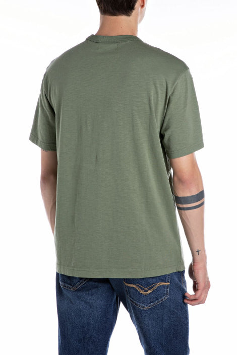 REPLAY FÉRFI RÖVID PÓLÓ MINTÁVAL 