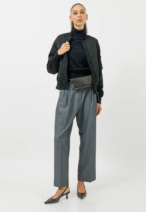 DÁMSKÉ KALHOTY S ROVNOU NOHAVICÍ 