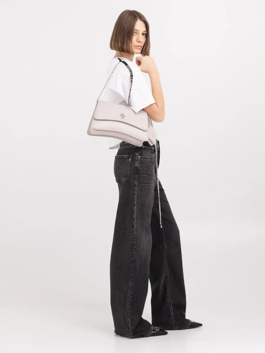 REPLAY DÁMSKÉ ZKRÁCENÉ TRIČKO S TŘÁSNĚMI