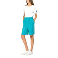 REPLAY WOMEN'S TURQUOISE SHORTS 