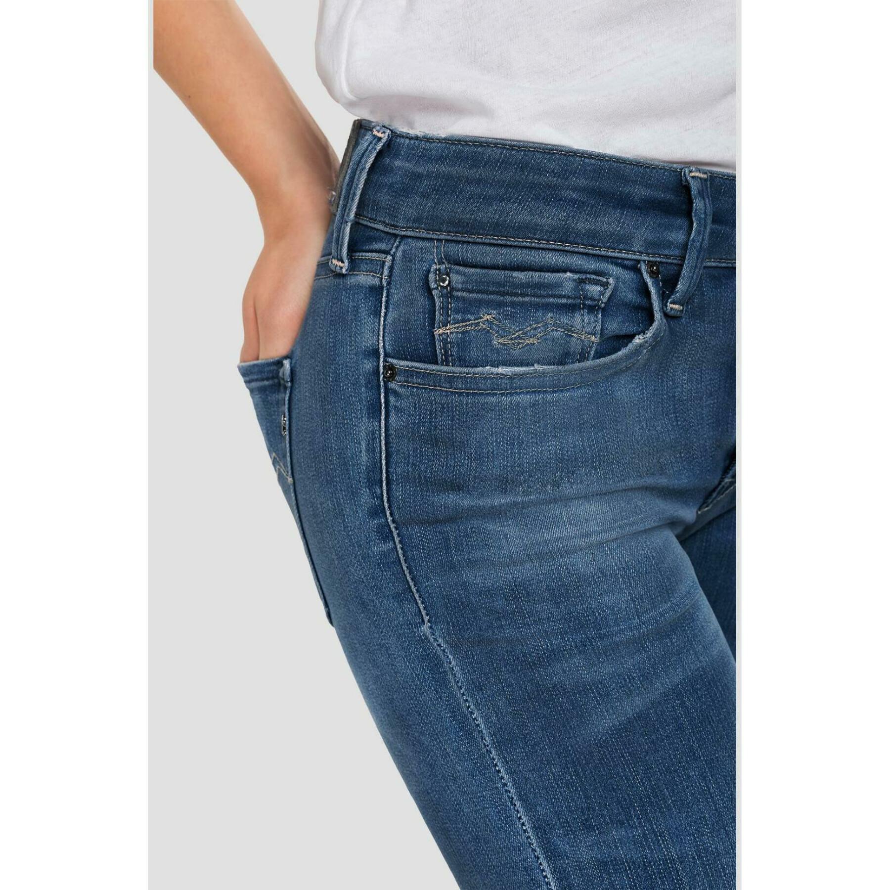 REPLAY DÁMSKÉ DŽÍNY STŘIHU NEW LUZ