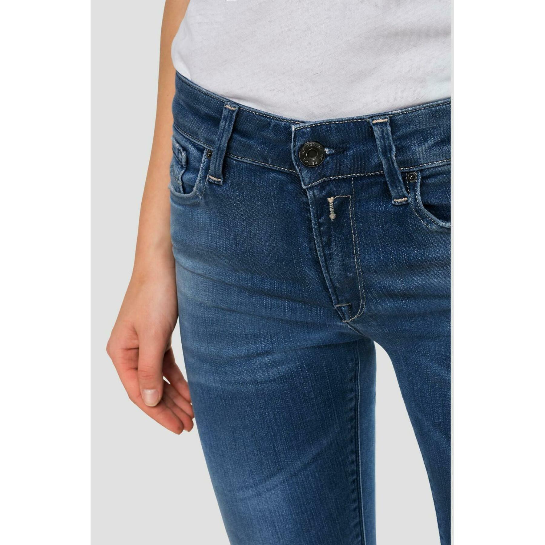 REPLAY DÁMSKÉ DŽÍNY STŘIHU NEW LUZ