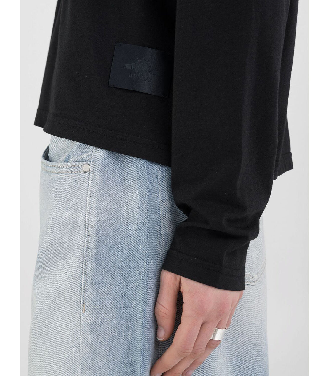 REPLAY DÁMSKÉ TRIČKO S DLOUHÝM RUKÁVEM